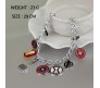 Avengers Charms Silver Bracelet With Different Charm Fashion Jewellery Accessory for Girls and Women
