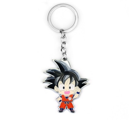 Dragon Ball Z Goku Saiyan Vegeta Body Anime Metal Keychain Key Chain Ring