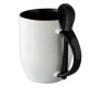 Personalized Black Spoon Mug