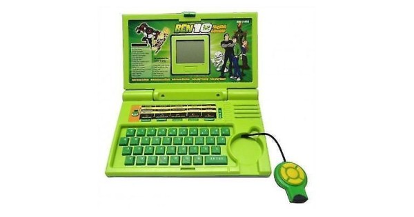 ben 10 talking english learning laptop toy