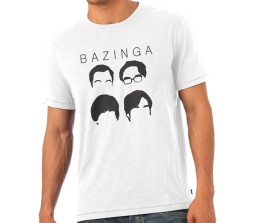 Big Bang Therory 4 Heads T - Shirt
