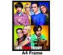  Big Bang Theory Four Couples Poster by  Happy GiftMart Licensed by WB
