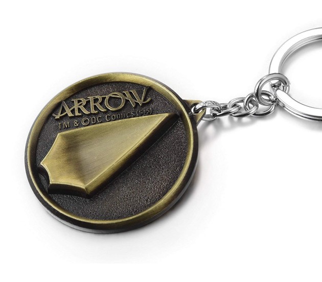 Gold Porte-clés Arrow Oliver Queen Keychain 