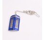 Big Size Doctor Who Tardis Pendant Necklace Brass Pendant