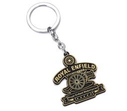 Royal Enfield Bullet Bike Classic Logo Metal Key Chain Keychain for Car Bike Men Women Keyring
