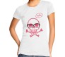 Couple T-Shirts With Skull Design