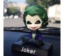 Joker From Batman Bobble Head for Car Dashboard with Mobile Holder Action Figure Toys Collectible Bobblehead Showpiece For Office Desk Table Top Toy For Kids and Adults Multicolor