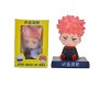 Bobble Head Jujutsu Kaisen Itadori for Car Dashboard with Mobile Holder Action Figure Toys Collectible Bobblehead Showpiece For Office Desk Table Top Toy For Kids and Adults Multicolor