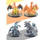 Set of 6 Pcs Pokemon Action Figure Miniature Doll for Car Dashboard Table Cake