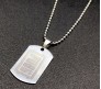 Pubg Game Dog Tag Inspired Pendant Necklace Jewellery Accessory For Men and Boys