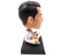 Ronaldo Phone Holder Car Decoration Bobble Head Shaking Action Figure Bobblehead with Mobile Holder for Home and Car Interior
