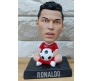 Ronaldo Cristiano for Car Dashboard with Mobile Holder Action Figure Toys Collectible Bobblehead Showpiece For Office Desk Table Top Toy For Kids and Adults Multicolor