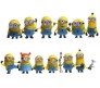 Set of 12 Minions Mini Action Figure Collectible Set Or Cake Topper Minion Decoration Merchandise Toy