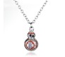 Star Wars BB8 Inspired Pendant Necklace Fashion Jewellery Accessory for Men and Women