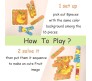 8 in 1 Fruits Stip Puzzles Ice Cream Stick Puzzle Sorting Blocks for Preschool Montessori Educational Small Kids Toddlers Boys and Girls Multicolor