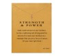 Card + Strength & Power Lightning Symbol Potter Magical Pendant Necklace