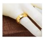 Superman Inspired Hope Symbol Gold Ring Casual Everyday Fashion for Men and Boys Size 8