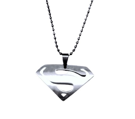 Superman Logo Hope S Inspired Pendant Necklace Fashion Jewellery Accessory for Men and Women