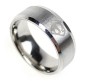 Superman Inspired Hope Symbol Silver Ring Casual Everyday Fashion for Men and Boys