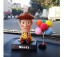 Woody Toy Story Bobble Head for Car Dashboard with Mobile Holder Action Figure Toys Collectible Bobblehead Showpiece For Office Desk Table Top Toy For Kids and Adults Multicolor