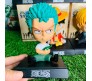 Bobble Head Zoro One Piece for Car Dashboard with Mobile Holder Action Figure Toys Collectible Bobblehead Showpiece For Office Desk Table Top Toy For Kids and Adults Multicolor