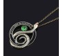 Riverdale South Side Serpants Snake Round Pendant Necklace Inspired Jewellery For Men Women and Girls Multicolor