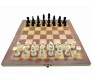 3 in 1 Big 13.5 Inchs Wooden Chess Board Set for Kids and Adults - Folding Handmade  Chessboard Checkers and Backgammon Large Game With Wood Pieces