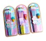 Combo of 3 Set of 39 Pcs Ice Cream Erasers Pencil Stationary Set for Kids With Icecream Shaped And Rainbow Design for Boys and Girld, Kids, Birthday Return Stationary Gifts for Kids