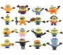 Set of 16 Minions Mini Action Figure Collectible Set Or Cake Topper Minion Decoration Merchandise Toy