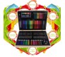 Deluxe Art Set 180 Piece Painting Drawing Kit Oil Pastels Crayon Colored Pencils Acrylic Paint Color Set Supplies Wooden Box for Gifting Rakhi Christmas Return Gift Birthday Kids Girls Boys