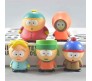 South Park Set of 5 Action Figure Figurines Showpiece for Office Desk Table Gift Multicolor
