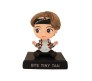 V Tata BTS Bobble Head for Car Dashboard with Mobile Holder Action Figure Toys Collectible Bobble Showpiece For Office Desk Table Top Toy For Kids and Adults Multicolor