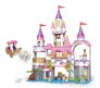 516 Pcs Girls Princess Castle Doll House Palace With Prince And Carriage Building Blocks Bricks Educational Learning Construction Toys for Boys and Girls Multicolor