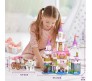 516 Pcs Girls Princess Castle Doll House Palace With Prince And Carriage Building Blocks Bricks Educational Learning Construction Toys for Boys and Girls Multicolor