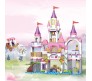 516 Pcs Girls Princess Castle Doll House Palace With Prince And Carriage Building Blocks Bricks Educational Learning Construction Toys for Boys and Girls Multicolor
