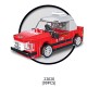 99 Pcs Red Car Taxi Car Building Blocks Bricks Educational Learning Toys