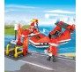 105 Pcs 3 in 1 Fire Fighter Speed Boat Engine Educational Building Blocks Lego Compatible Learning Bricks Construction Toy for Boys and Girls Multicolor