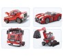 Architect 23 in 1 Racing Car SUV Sports Car Mini Truck Building Blocks Set 278+ Pcs STEM Educational Construction Learning Brick Toy for Kids