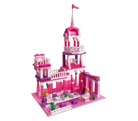 254 Pcs Girls Princess Castle Doll House Palace Building Blocks Bricks Educational Learning Construction Toys for Boys and Girls Multicolor