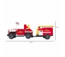 324 Pcs Fire Fighter Engine Truck Building Block Set Bricks Educational Learning Construction Toys for Boys and Girls Multicolor