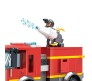 616 Pcs Fire Station with Fire Fighter Engine Truck and Boat and Drone Building Block Set Bricks Educational Learning Construction Toys for Boys and Girls Multicolor