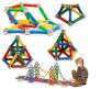 111pc Magnetic Building Blocks Puzzle Includes Sticks & Balls Educational Toys Constructing Set STEM Learning Game for Boys Girls Multicolor