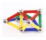 74pc Magnetic Building Blocks Puzzle Includes Sticks & Balls Educational Toys Constructing Set STEM Learning Game for Boys Girls Multicolor