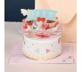 3D Pop Up Happy Birthday Card With 3D Cake with Envelope Best Surprise Gift Birthday Card for Mom, Wife, Sister, Boy, Girl (Red)