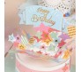 3D Pop Up Happy Birthday Card With 3D Cake with Envelope Best Surprise Gift Birthday Card Star for Mom, Wife, Sister, Boy, Girl (Pink)