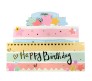3D Pop Up Happy Birthday Card With 3D Cake with Envelope Best Surprise Gift Birthday Card Star for Mom, Wife, Sister, Boy, Girl (Pink)