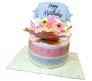 3D Pop Up Happy Birthday Card With 3D Cake with Envelope Best Surprise Gift Birthday Card Star for Mom, Wife, Sister, Boy, Girl (Pink)