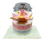 3D Pop Up Happy Birthday Card With 3D Cake with Envelope Best Surprise Gift Birthday Card Star for Mom, Wife, Sister, Boy, Girl (Pink)
