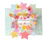 3D Pop Up Happy Birthday Card With 3D Cake with Envelope Best Surprise Gift Birthday Card Star for Mom, Wife, Sister, Boy, Girl (Pink)