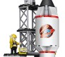 Space Shuttle Rocket Launch Building Blocks Set 309 Pcs Educational Construction Learning Brick Toy for Kids Multicolor